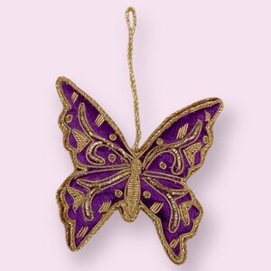 Beaded Butterfly Ornament